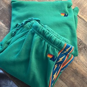 Aviator Nation Set SM Top l, M bottoms.